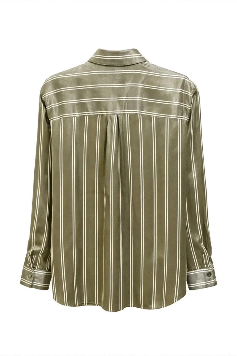 ميكسراي MIXRAY Women's Striped Shirt