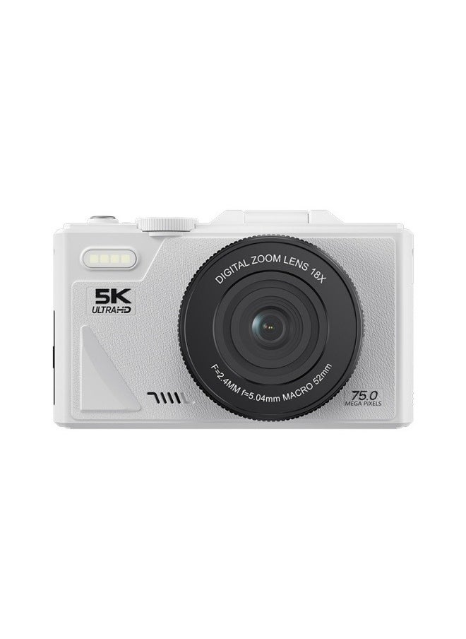 General - 5k digital camera W1 campus student WiFi high-definition selfie 75 million high-pixel upload mobile phone card camera - Image 1