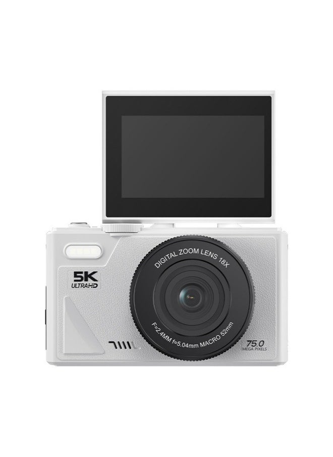General - 5k digital camera W1 campus student WiFi high-definition selfie 75 million high-pixel upload mobile phone card camera - Image 1