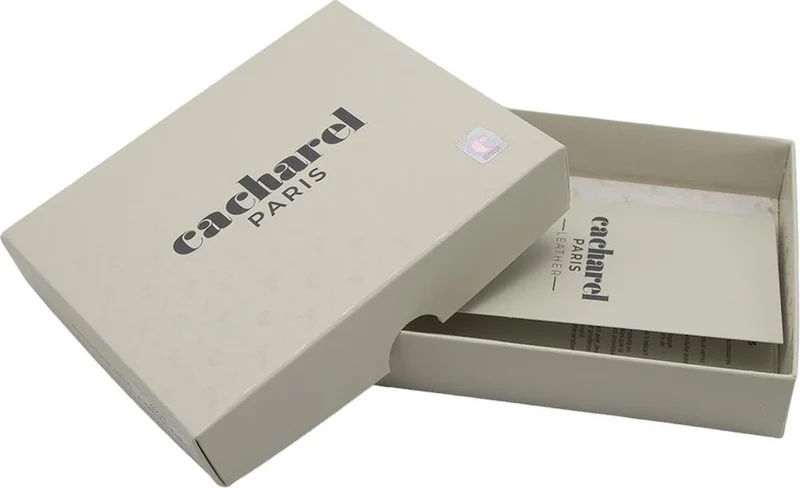 cacharel Brown Crocodile Leather Credit Card Holder 0270B8K