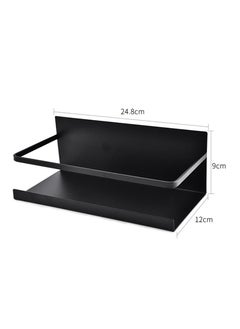 Arabest Spice Rack Wall Mounted Kitchen Wall Shelf Utensil Rack Kitchen Shelf Organizer Cutlery Holder Organizer Multi Purpose Suitable for Kitchens Restaurants  - Image 3