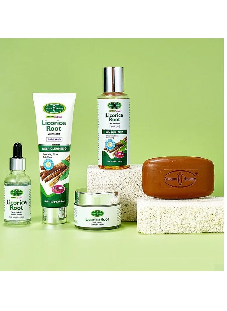 AFCARE 5 pieces licorice skin lightening and anti-acne set  - Image 2