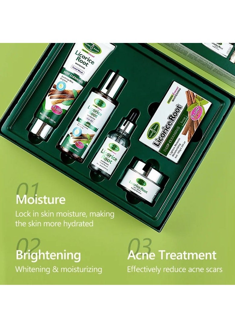 AFCARE 5 pieces licorice skin lightening and anti-acne set  - Image 4