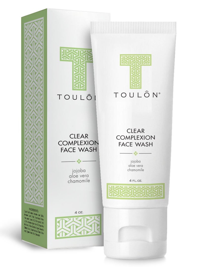 TOULON Aloe Vera Face Wash - Anti Aging Face Cleanser for Oily Skin & Clear Complexion. Antioxidant Facial Cleanser For Women and Men - Image 1
