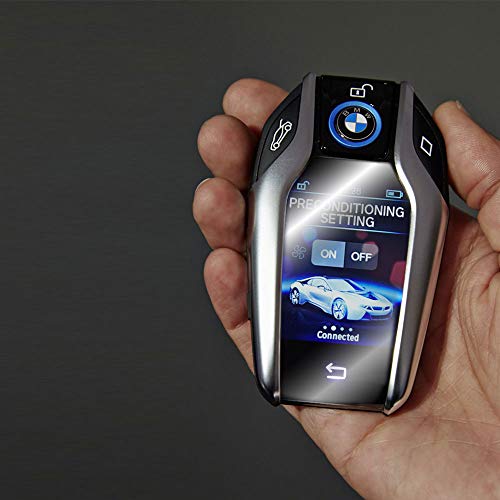 IPG Made for BMW 3-4-5 Series Smart Key Display HydroGel Screen Protector Invisible Touch Screen Sensitive Ultra HD Clear Film Anti Scratch Skin Guard - Smooth/Self-Healing for BmwSmartkey - Image 2