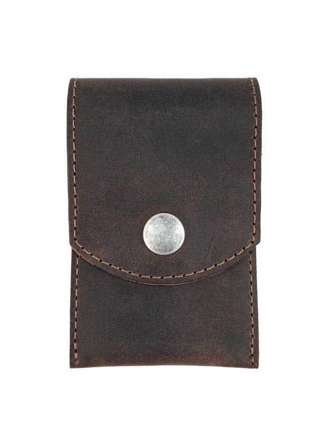 Hide & Drink - Soft Leather Double Nail Clipper Case Beauty & Personal Care Commuter & Nomad Gift Grooming Case Home & Travel Essentials Handmade Includes 101 Year Warranty :: Bourbon Brown - Image 1