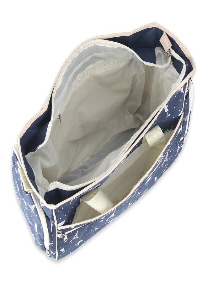 NFI essentials Newborn Baby Diaper Changing Mother Bag Baby Things Carry Bags for Mothers Maternity Hospital Bag for Mom and Baby Daiper Bags (Navy Blue) - Image 5