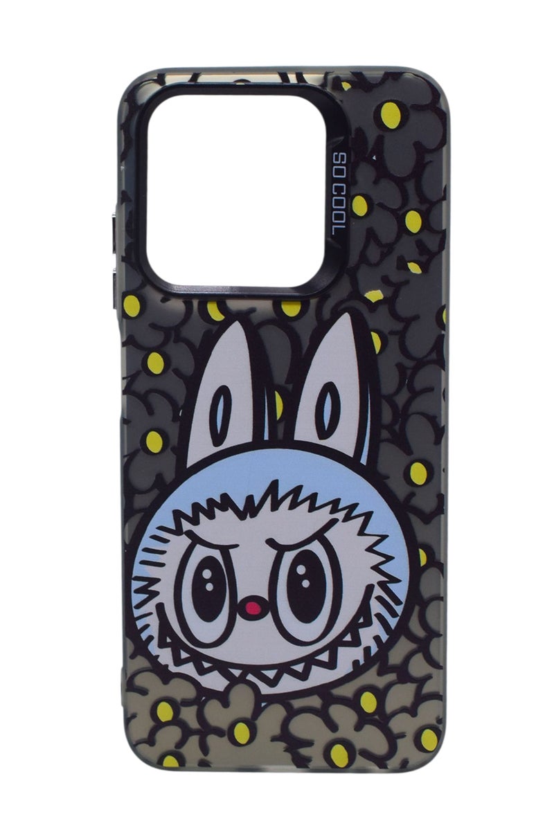 CFS TPU LABUBU Printed Back Cover Case For Infinix Hot 50i - Multicolor CFS3 - Image 1