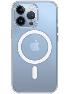 Apple iPhone 14 Pro Clear MagSafe Case Transparent Magnetic Shockproof Cover Wireless Charging Compatible 6.1 Inch Clear