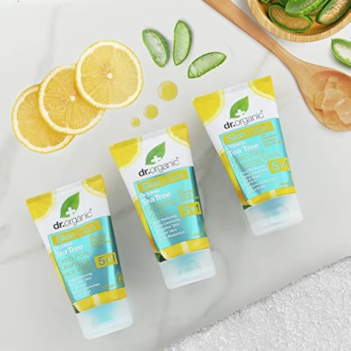 dr.organic Dr Organic Skin Clear Deep Pore Charcoal Face Mask 100ml - Image 3