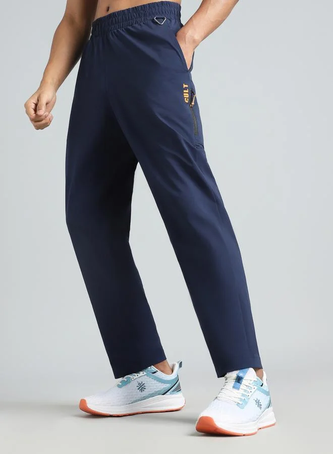 Cult Men Navy Airport Travel Trackpants