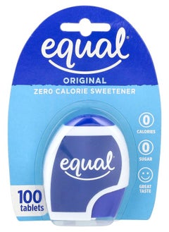 Equal Zero Calorie Sweetener Original 100 Tablets 