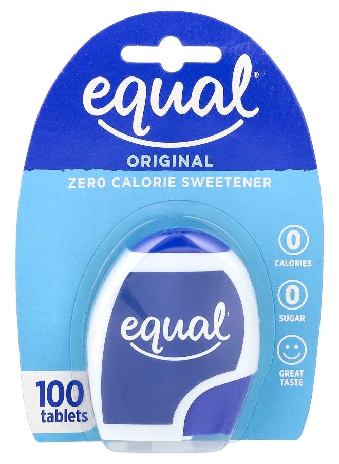 Equal - Zero Calorie Sweetener Original 100 Tablets - Image 1