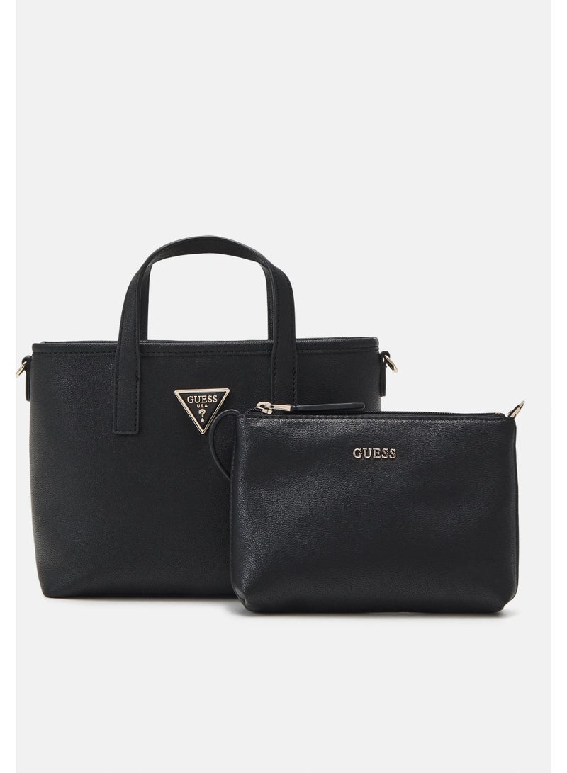 GUESS Kuba Top Zip Shoulder Bag - Image 4