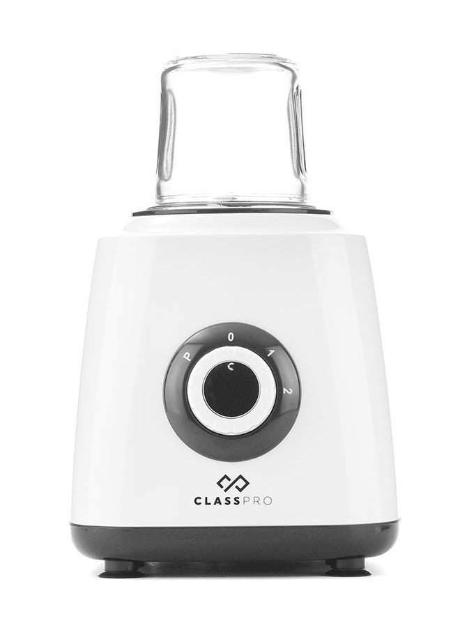 ClassPro - 2 in 1 Table Blender 500W 1.5L  White - Image 1