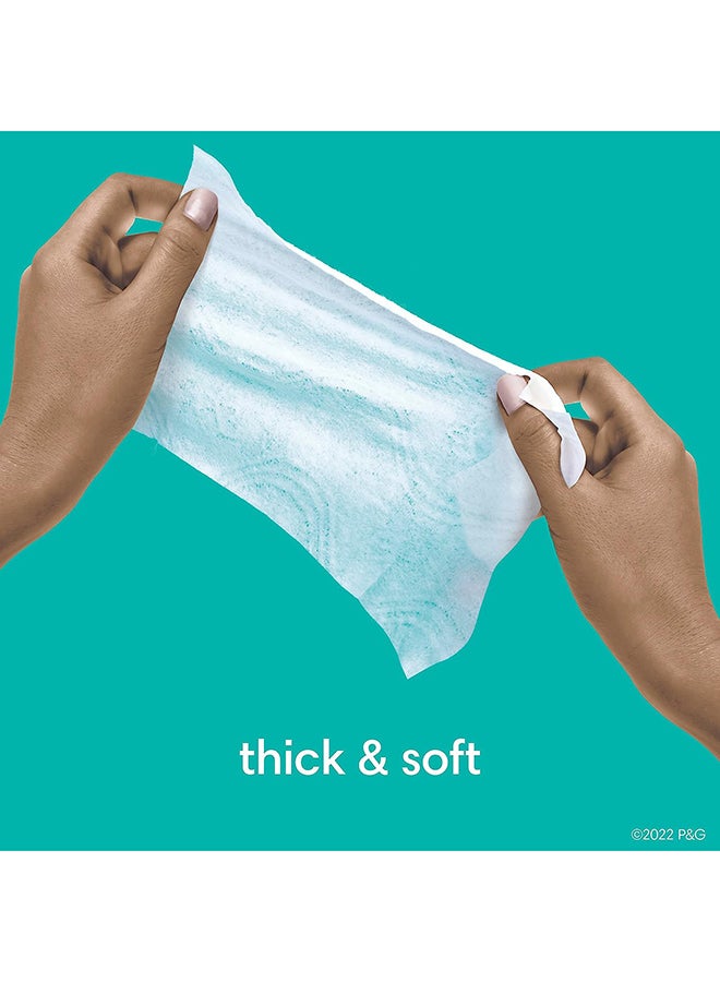 Pampers Sensitive Baby Wipes, Water Based, Hypoallergenic And Unscented, 8 Fip-Top Packs, 4 Refill Packs (1008 Wipes Total) - Image 5