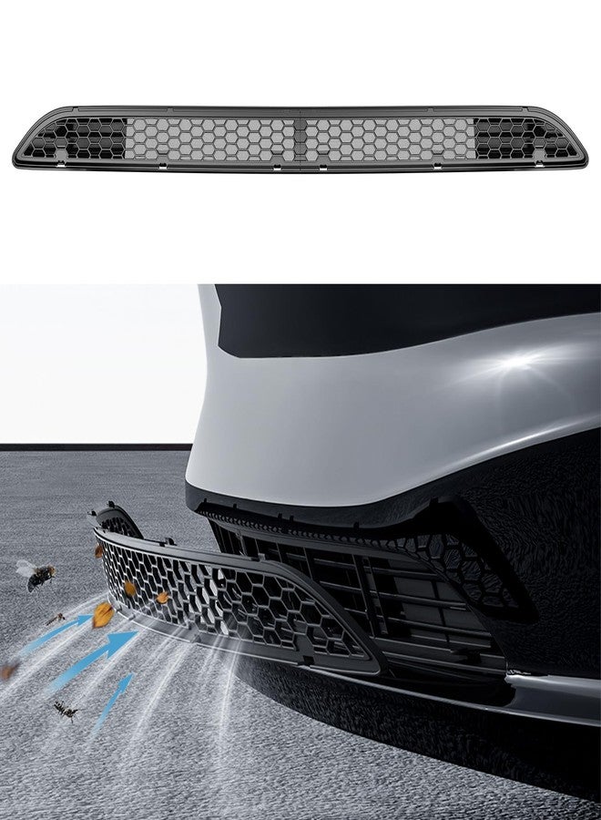 KUNIST Grille Mesh Inserts for New Tesla Model 3 Highland Front Air Inlet Vent Grille Cover Replacement for Tesla Model 3 2024 Accessories (Detachable Version) - Image 1
