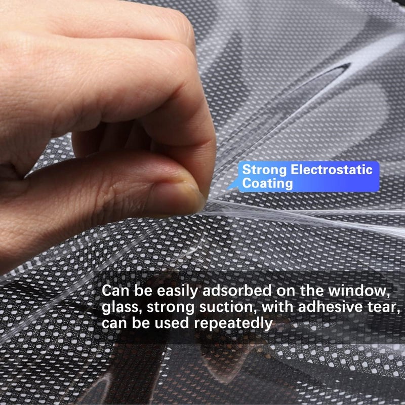 Car Sun Shade for Side Window (4X) - Certified UV Protection for Baby and Pets - 120GSM Mesh, Blocks 99.95% UV Rays - Fits Cars and SUVs - Image 4