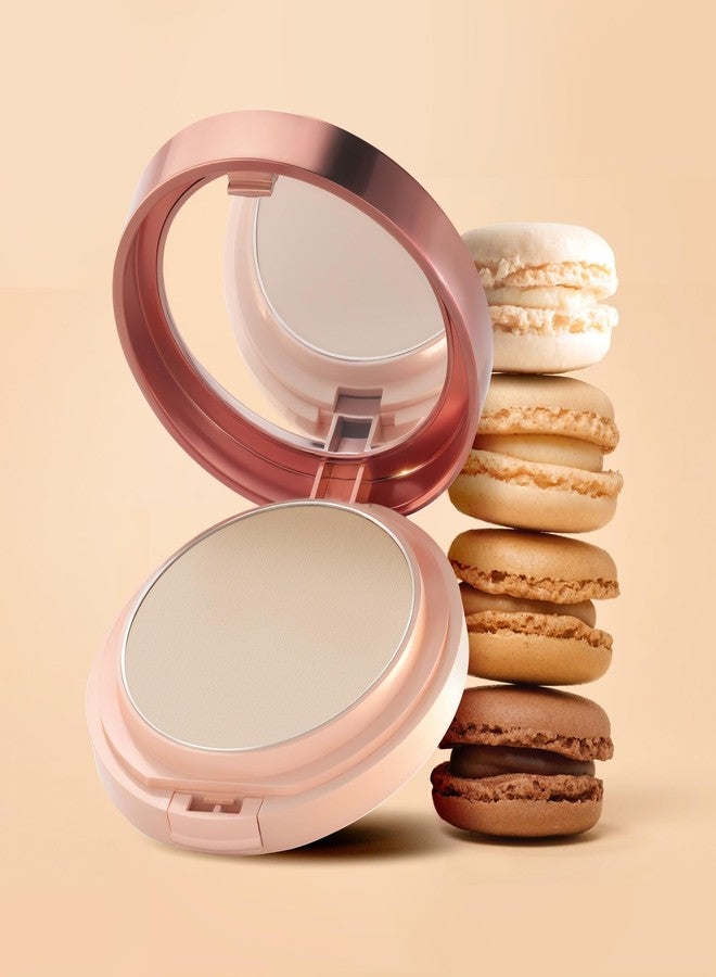 may PMAY Powderpuff Aura Compact Powder | Soft Finish Foundation Bio Mix Matrix Layer | Pearl Radiance Squalane Infused Smooth Texture | Honey 12g#1 Product of Thailand - Image 2