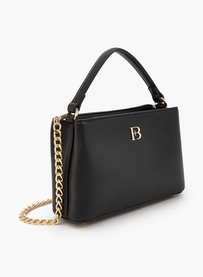 Flora Bella By Shoexpress BLACK Crossbody Bag With Detachable Chain Strap for Women | Best Price UAE