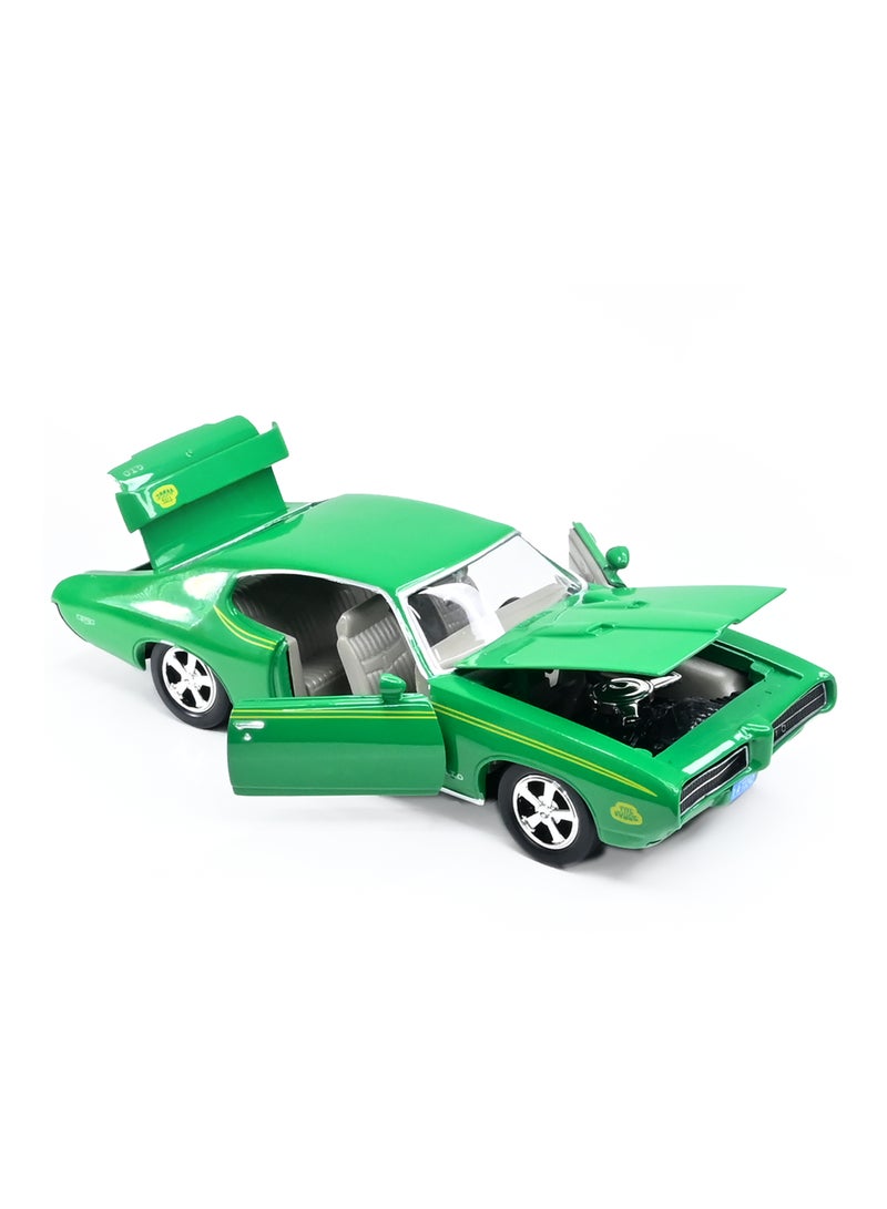Motormax 1:24 Die-Cast 1969 Pontiac GTO “The Judge” – Classic Muscle Car Model - Image 3