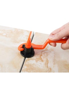FLAMINGO ENTERPRISE 50 pcs Reusable Tile Leveling System kit Tile Leveller Spacer with Special Wrench Suitable for 3mm25mm Tile Thickness Multicolor  - Image 4