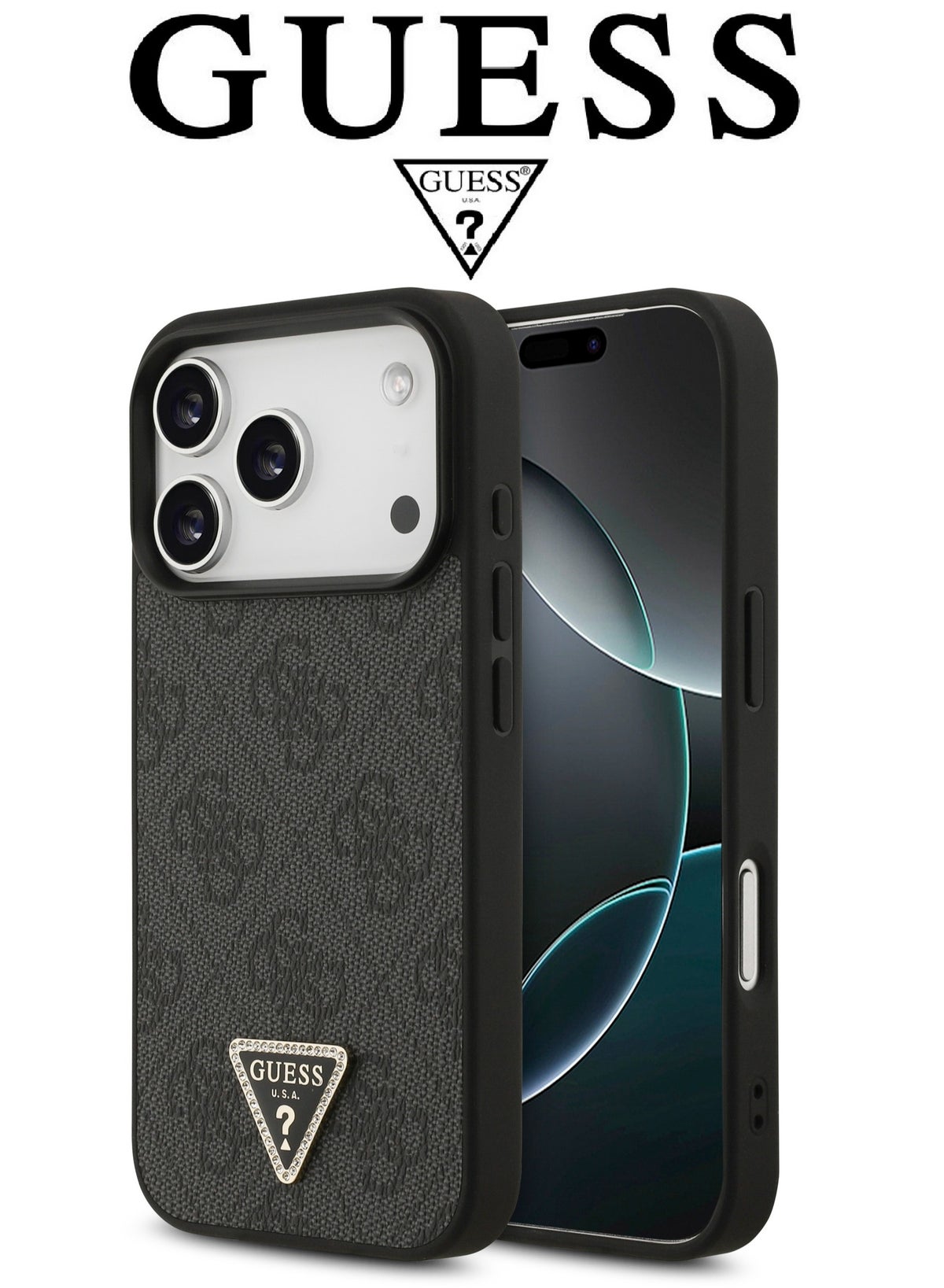 guess Guess iPhone 17 Pro Case leather Z02E66522F0B95934002AZ