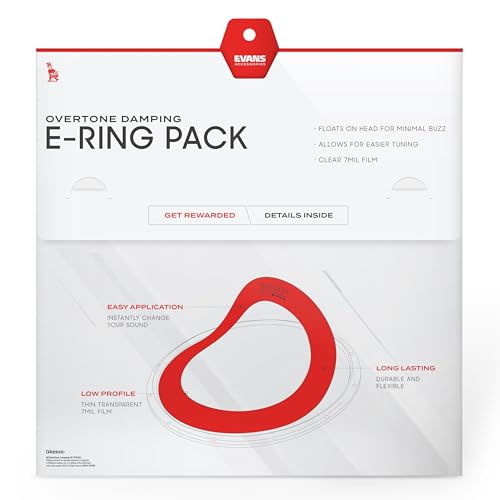 Evans 1 Inch E-Ring 10 Pack, 10 Inch - Image 3
