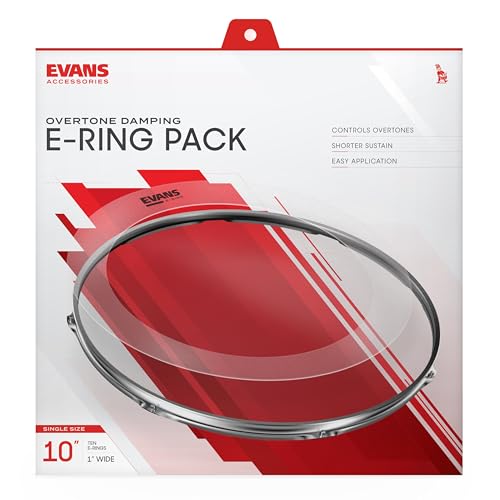 Evans 1 Inch E-Ring 10 Pack, 10 Inch - Image 2