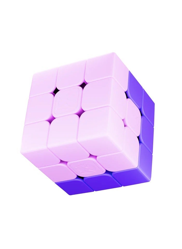 GANCUBE's Monster Go Spelling Cube 3x3 Pink & Purple – Educational Word Learning Puzzle for Kids - Image 3
