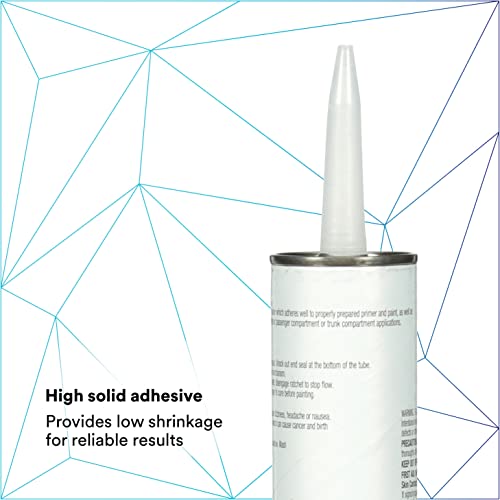 3M Ultrapro Autobody Sealant, 08300, Tan Color, High-Solids, Heavy-Bodied, Fast-Curing, Solvent-Based, 1/10 gal/10 fl oz Cartridge - Image 4