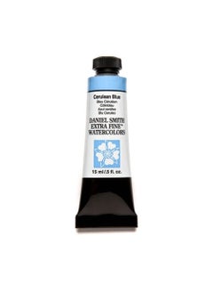 Daniel Smith Daniel Smith Extra Fine Watercolor 15ml Paint Tube, Cerulean Blue  - Image 1