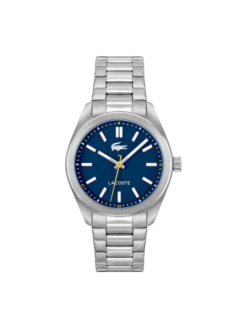 LACOSTE - LACOSTE ROUND ANALOG MEN'S BLUE CASE WATCH - 2011352 - Image 1