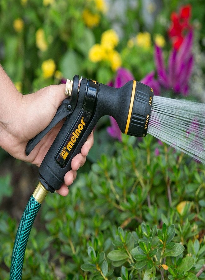 Melnor 65143AMZ Metal 7 Pattern Nozzle Bundle, Black, Yellow - Image 3
