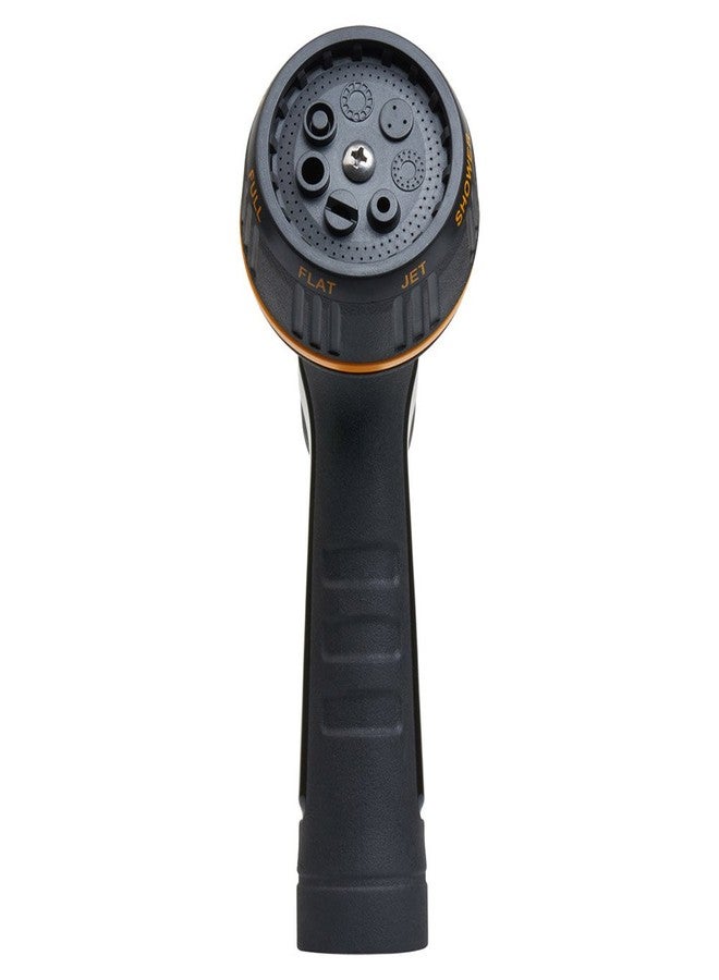 Melnor 65143AMZ Metal 7 Pattern Nozzle Bundle, Black, Yellow - Image 5