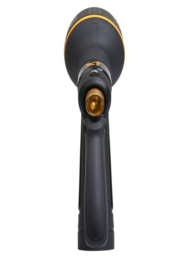 Melnor 65143AMZ Metal 7 Pattern Nozzle Bundle, Black, Yellow - Image 4