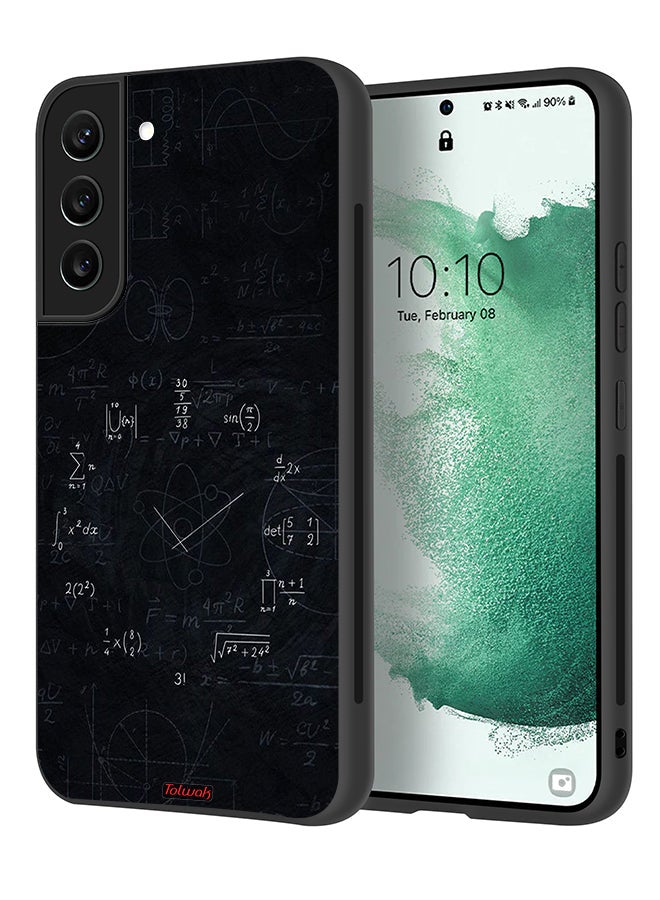 Tolwak Samsung Galaxy S22 Plus 5G Protective Case Cover Maths Clock - Image 1