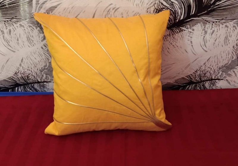JDX Attractive Multicolor Cushion Cover, Set of 5 (Multicolor)(Polyester) - Image 5