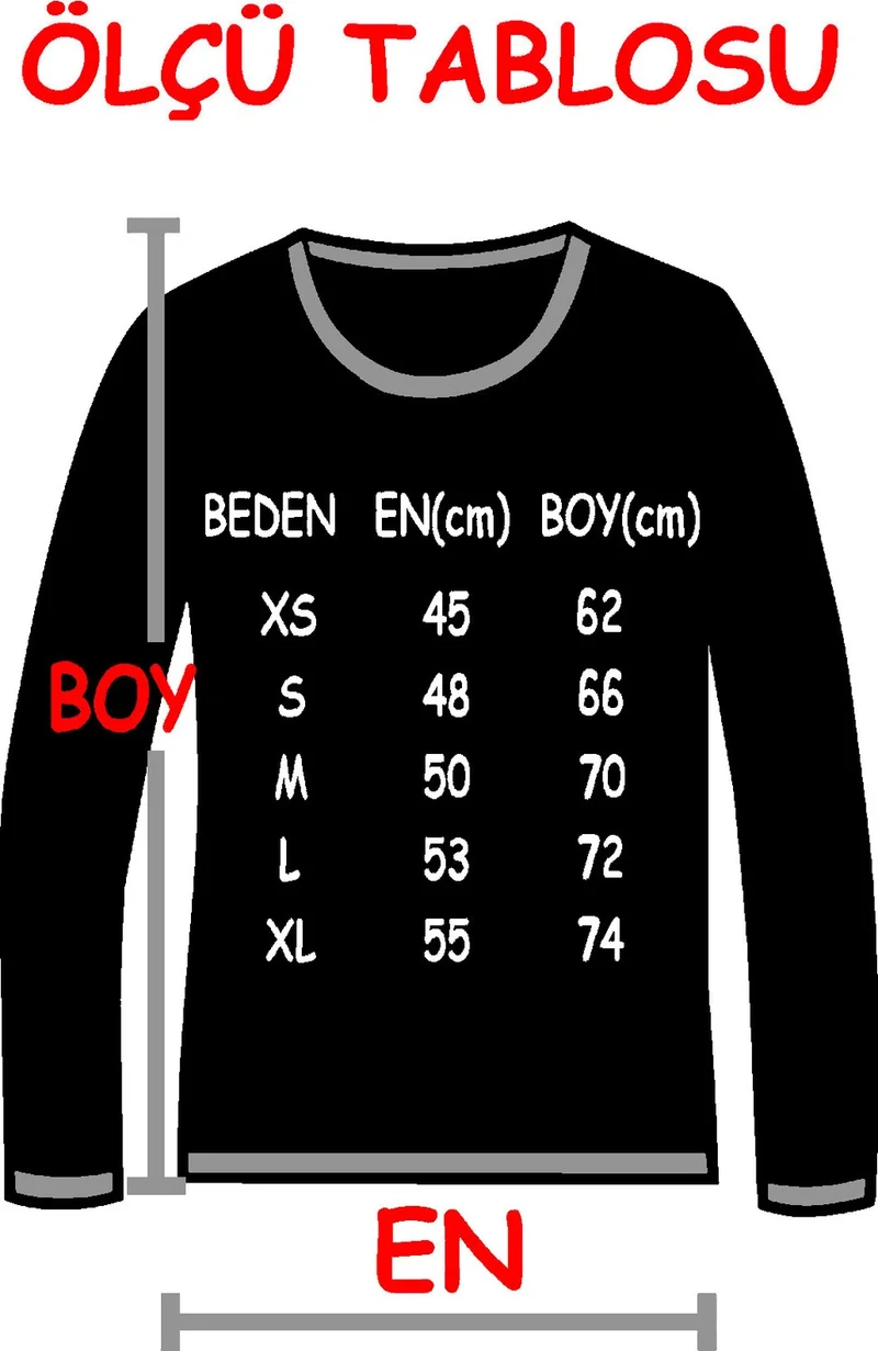 روك اند رول Geometric Deer Crew Neck Black Long Sleeve Combed Cotton Men's T-Shirt