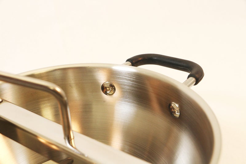 ExcelSteel Food Mill W/3 Grinding Sizes, 17" x 8.25" x 3.75", for Versatile Textures in Soups, Sauces, and Foods, Medium - Image 3