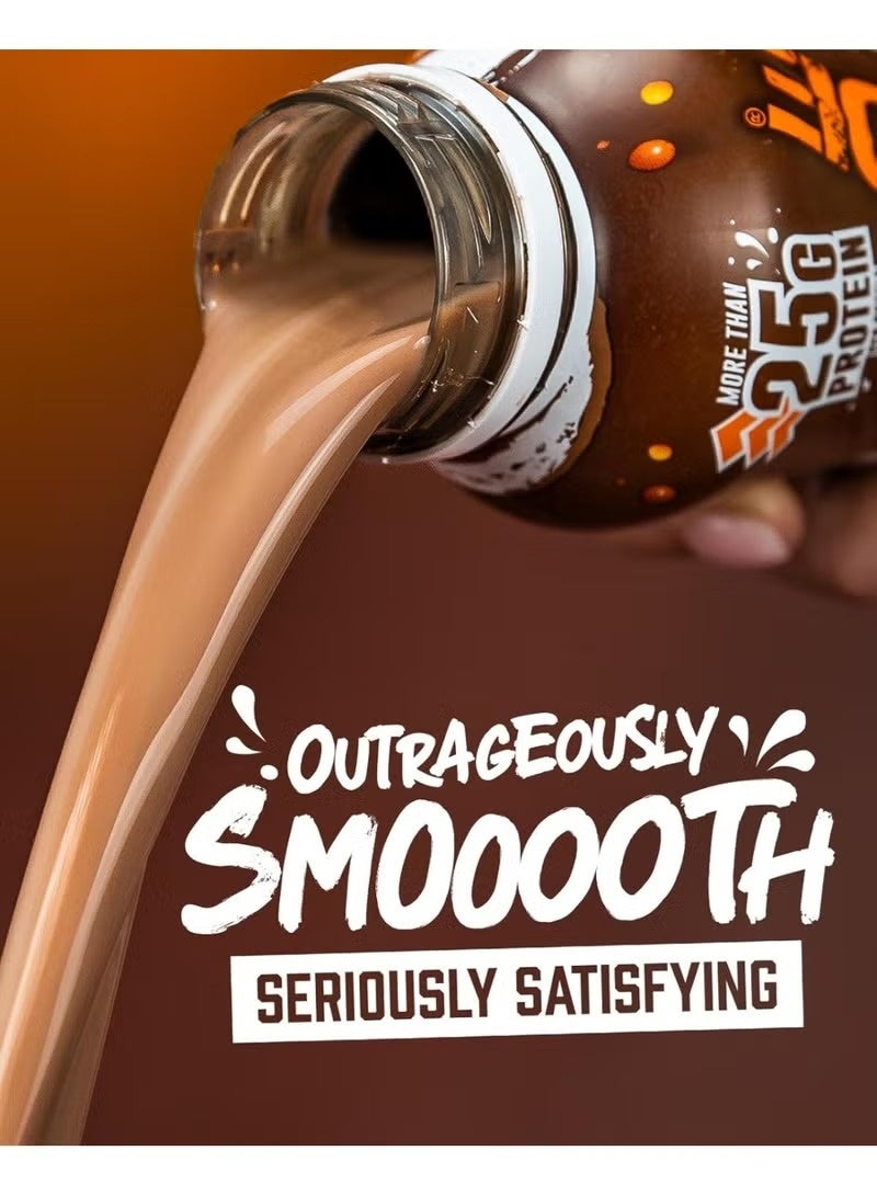Grenade Protein Shake Fudge Brownie 330ml – 8 Pack (24g Protein) - Image 2