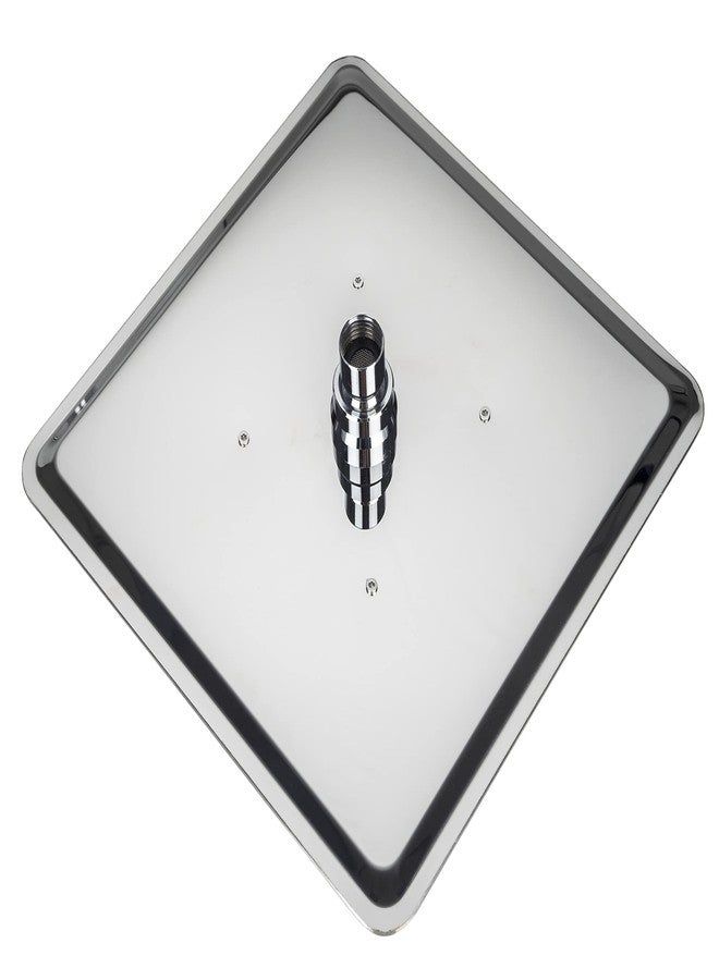 RiverSoft Combo Rain-Shower Set, 10 Inch x 10 Inch rain shower with shower arm 18 inch and Bliss-15 Shower filter for high hardness | (SS304, ABS, Chrome) - Image 3