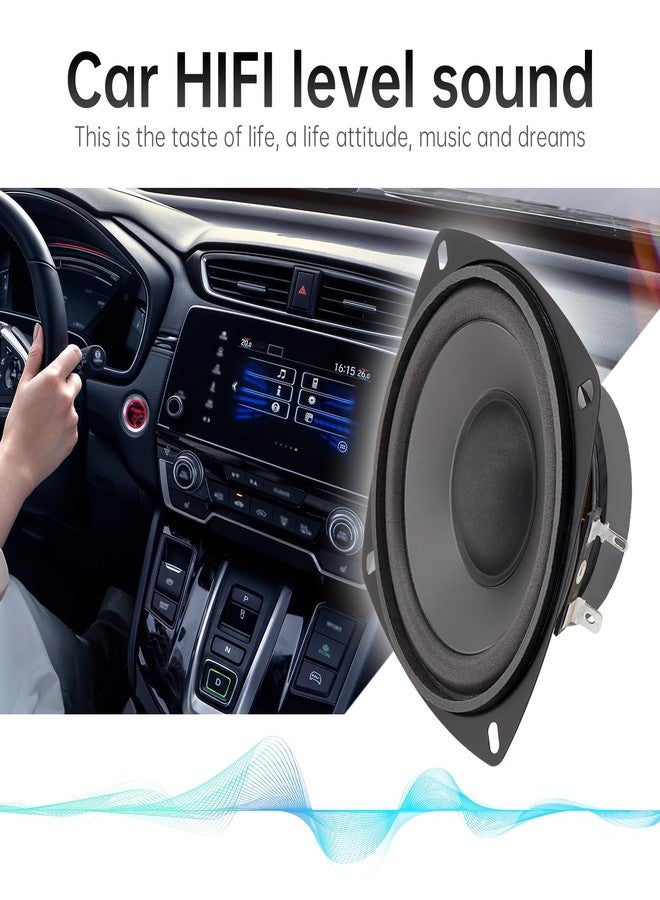 DriSentri 1 Piece 4 Inch 2-Way Car HiFi Coaxial Speaker Vehicle Door Auto Audio Music Stereo Full Range Frequency Speakers - Image 4