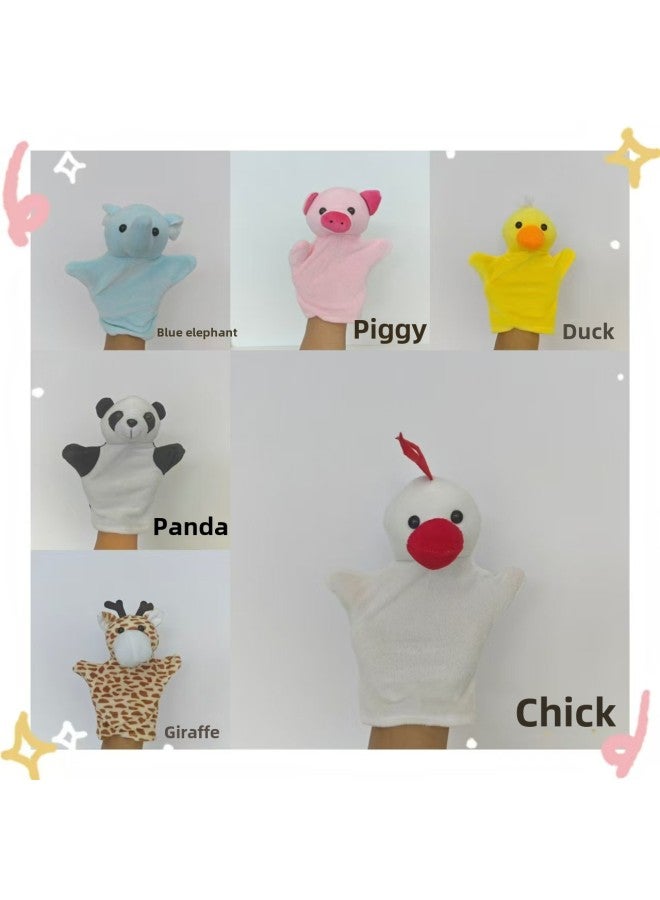Animal Hand Doll Kindergarten Parent-Child Performance Storytelling Vigor Toys Gloves Doll Dubbing Interactive Teaching Aids Hand Doll-Color:Panda  - Image 4