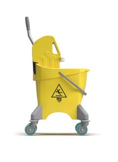 LACOT GENERAL TRADING LLC Cleaning Mop Bucket with Tec jaw wringer  - Image 1