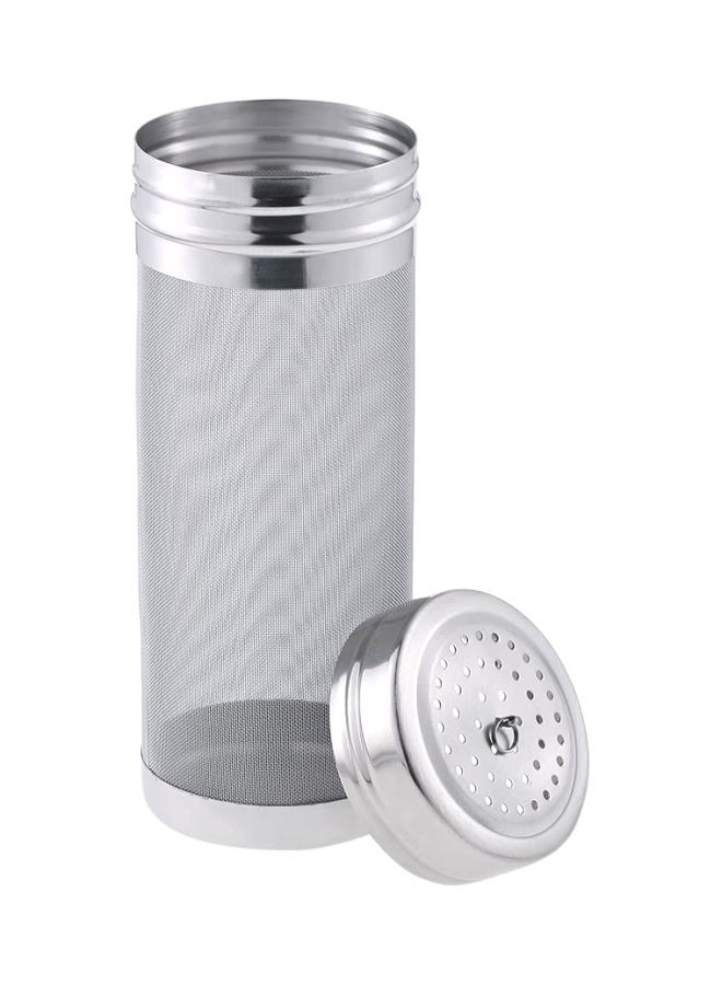 NIBEMINENT 400 Micron Beer Brewing Filter Silver 19centimeter - Image 1