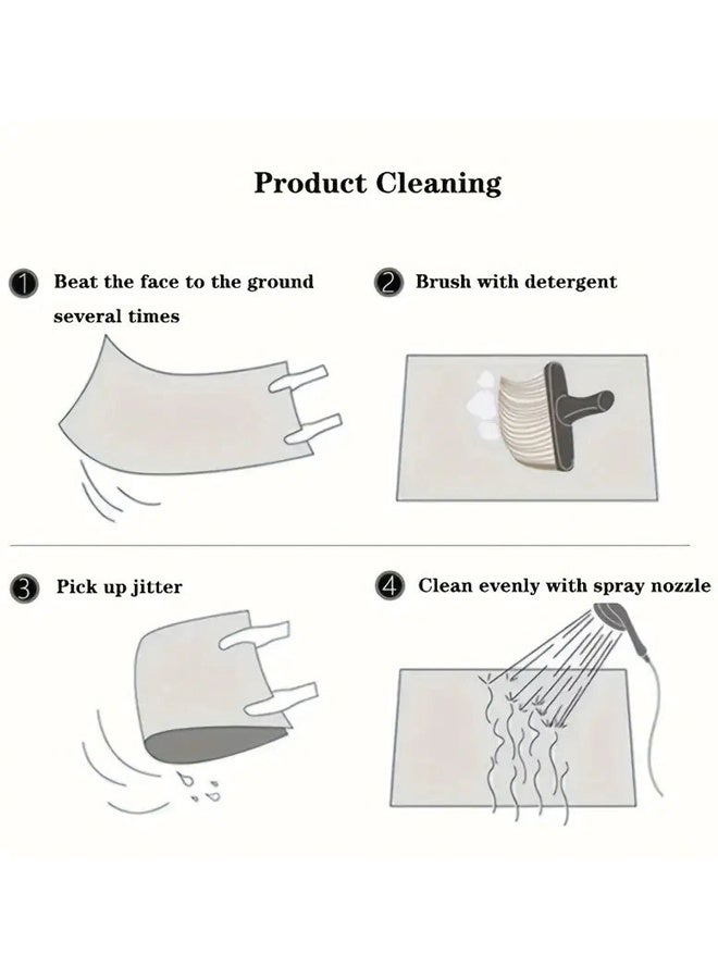 4-Piece Premium Polyester Floor Mat for Cars, SUVs and Trucks, Bohemian Style Carpet Floor Mats for Car,All Weather Protection, Universal to Fit - Image 5