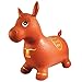 AppleRound Inflatable Rideon Bouncy Animal Hopper  Horse Cow or Unicorn  Kids Space Hopper Bouncer with Hand Pump  Jumping Toy for IndoorOutdoor Play - Image 4