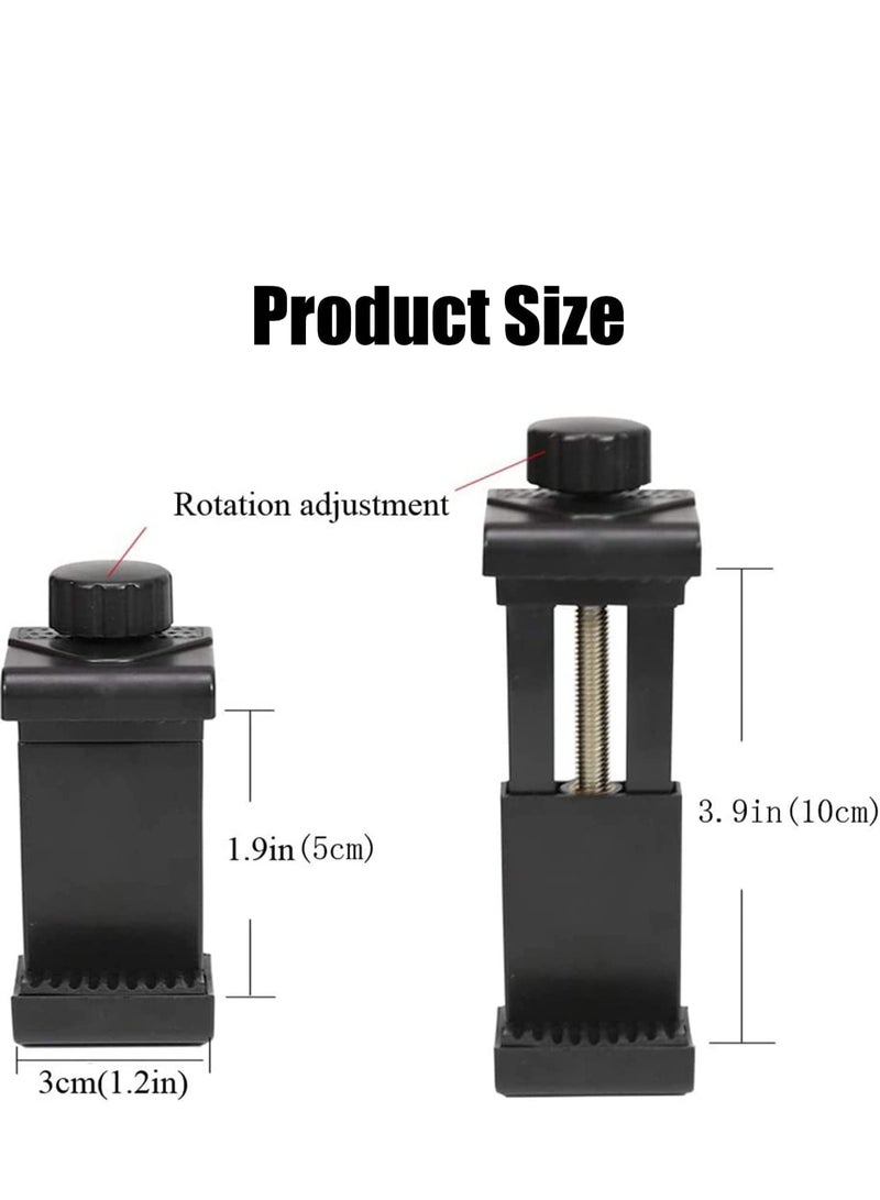 Head-Mounted Mobile Phone Holder, Head Strap Holder Kit, First-Person View Video Shooting Bracket with Phone Clip(4"-7"), for Filming Video Compatible for iPhone Smartphones and Action Camera - Image 2