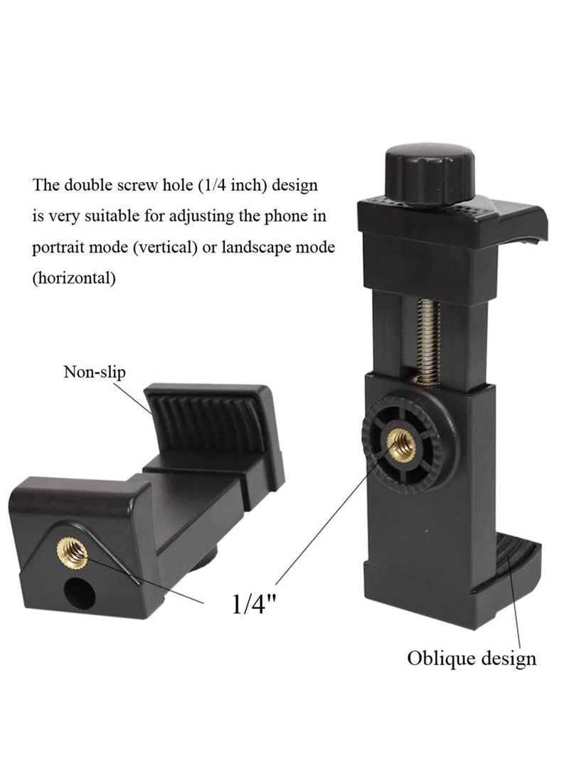 Head-Mounted Mobile Phone Holder, Head Strap Holder Kit, First-Person View Video Shooting Bracket with Phone Clip(4"-7"), for Filming Video Compatible for iPhone Smartphones and Action Camera - Image 3